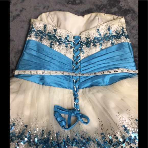 Posh Precious formal Prom gown Size 20 - Picture 4 of 10